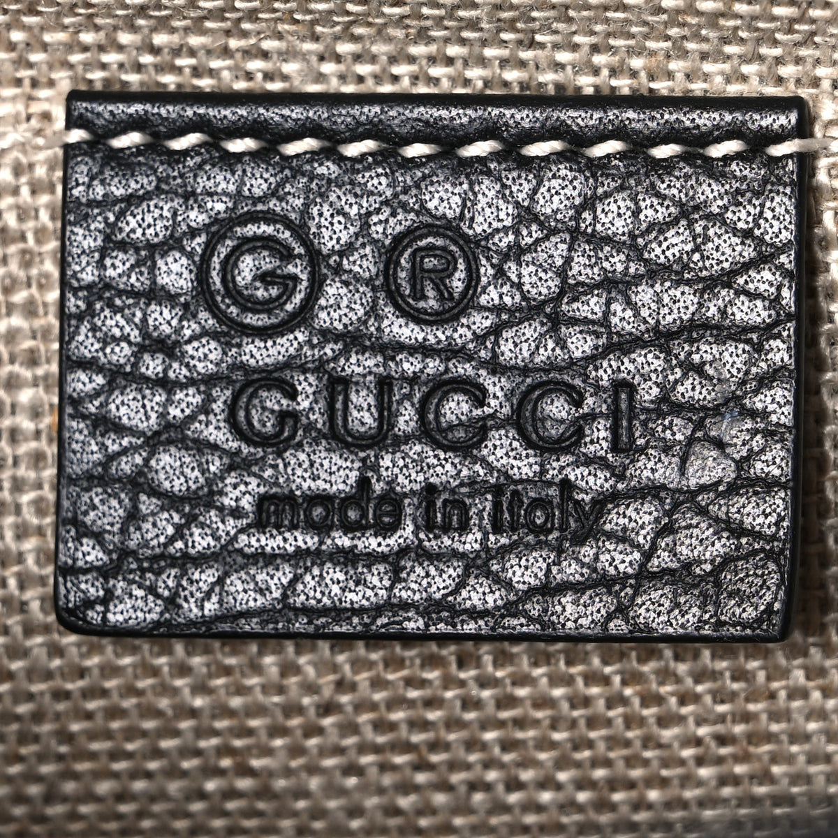 Gucci Dollar Calfskin Small Interlocking G Shoulder Bag Black 6 of 11