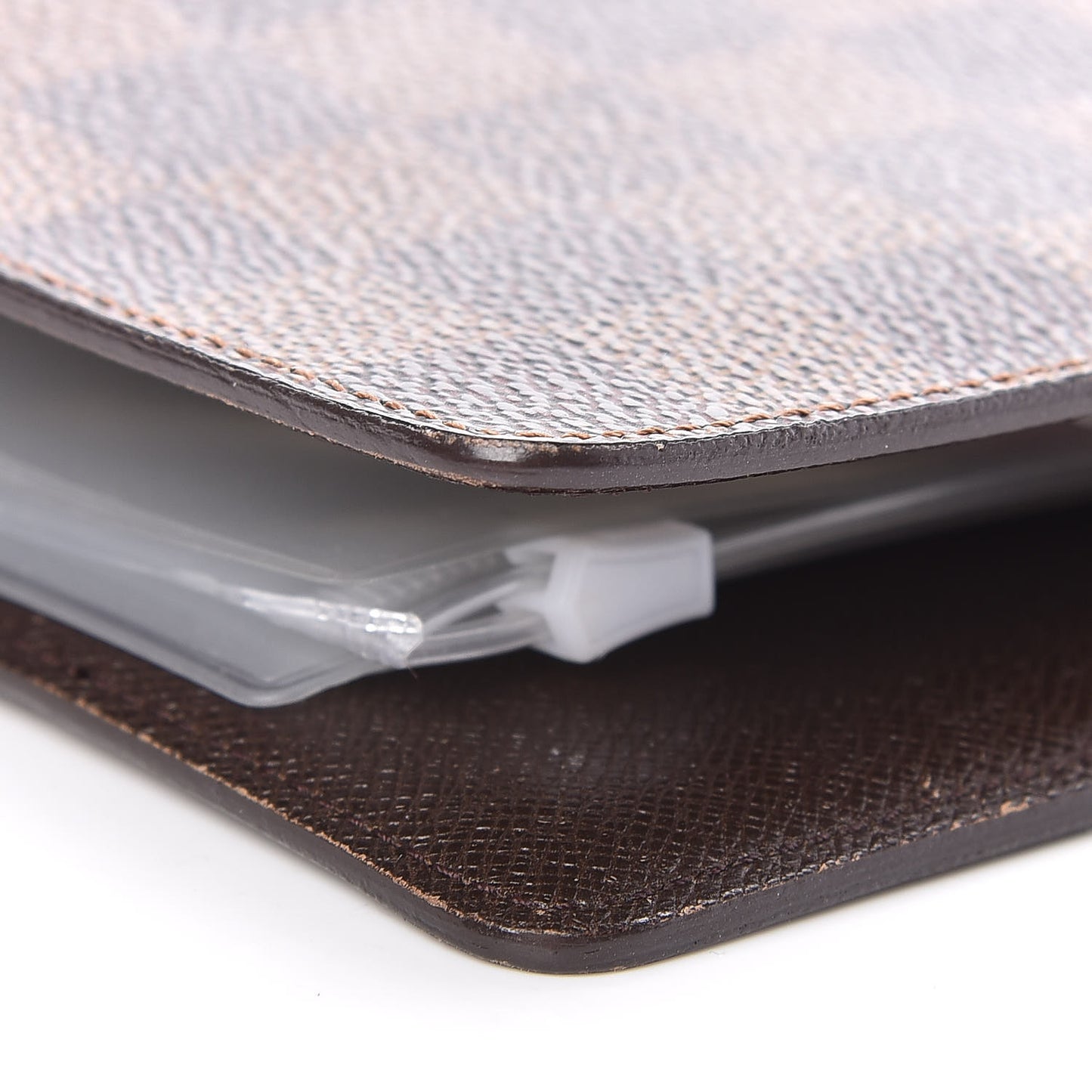 Damier Ebene Medium Ring Agenda Cover