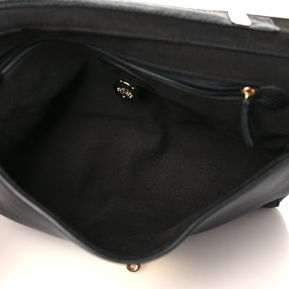 Mulberry Small Classic Grain Calfskin Medium Lily Black 5 of 8