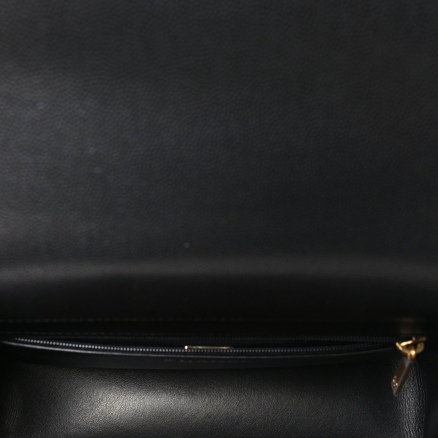Shiny Caviar Preppy Coco Small Flap Black