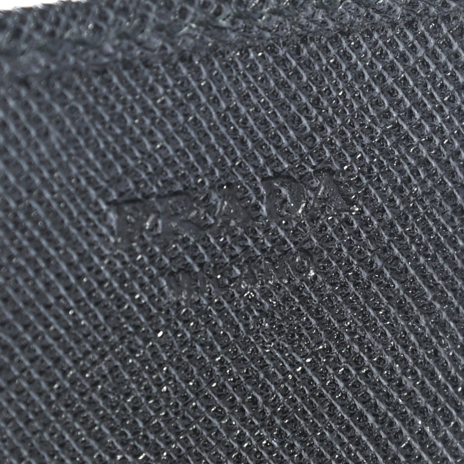 Prada Saffiano Triangle Continental Flap Wallet Black 7 of 9