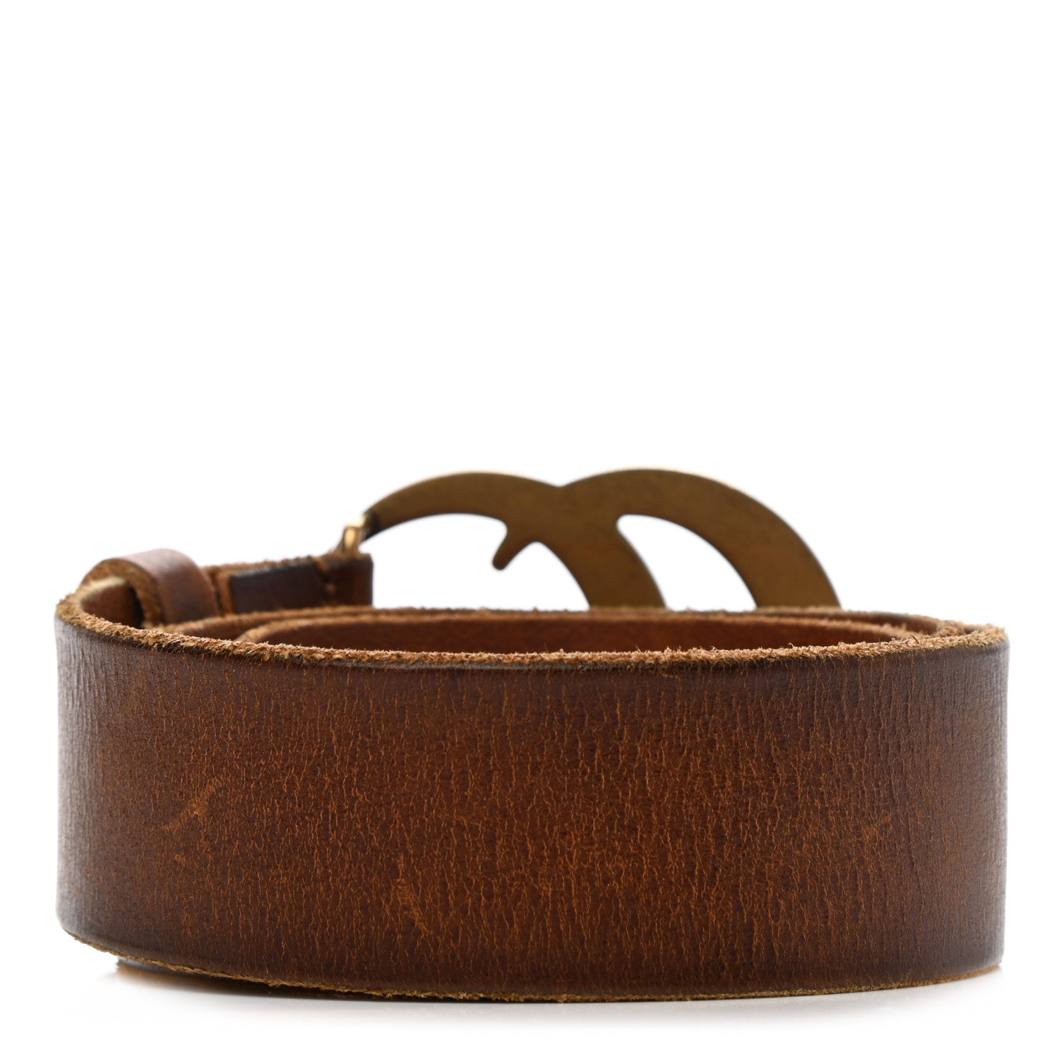 Gucci Faded Calfskin Double G 40mm Belt 85 34 Cuir 2 of 7
