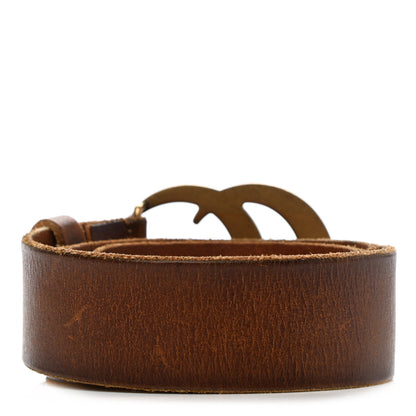 Gucci Faded Calfskin Double G 40mm Belt 85 34 Cuir 2 of 7