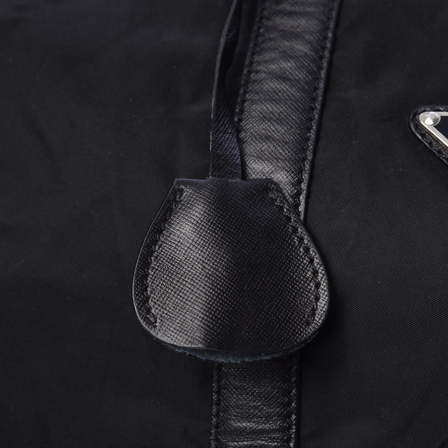 Tessuto Nylon Saffiano Weekender Black