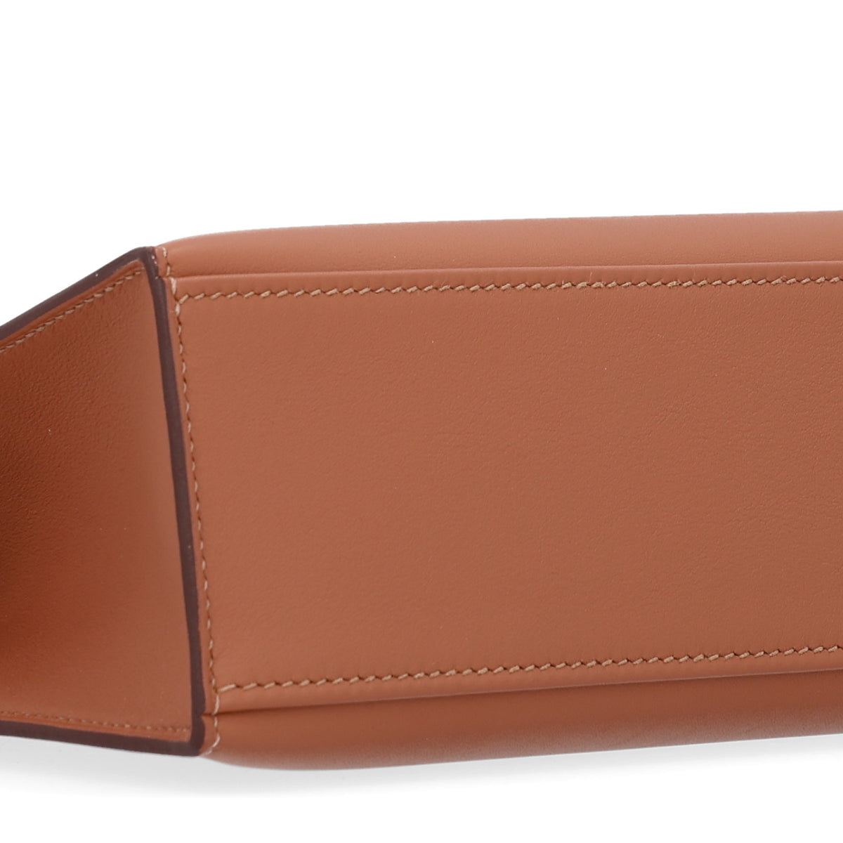 Swift Horseshoe Kelly Pochette Clutch Gold Rouge H