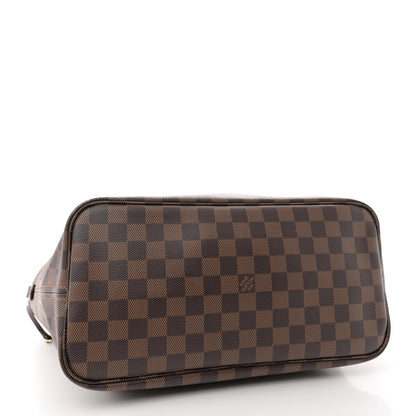 Louis Vuitton Damier Ebene Braided Neverfull MM Pink 4 of 9