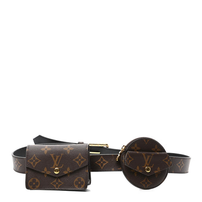 Louis Vuitton Monogram 30mm Daily Multi Pocket Belt 80 32 1 of 8