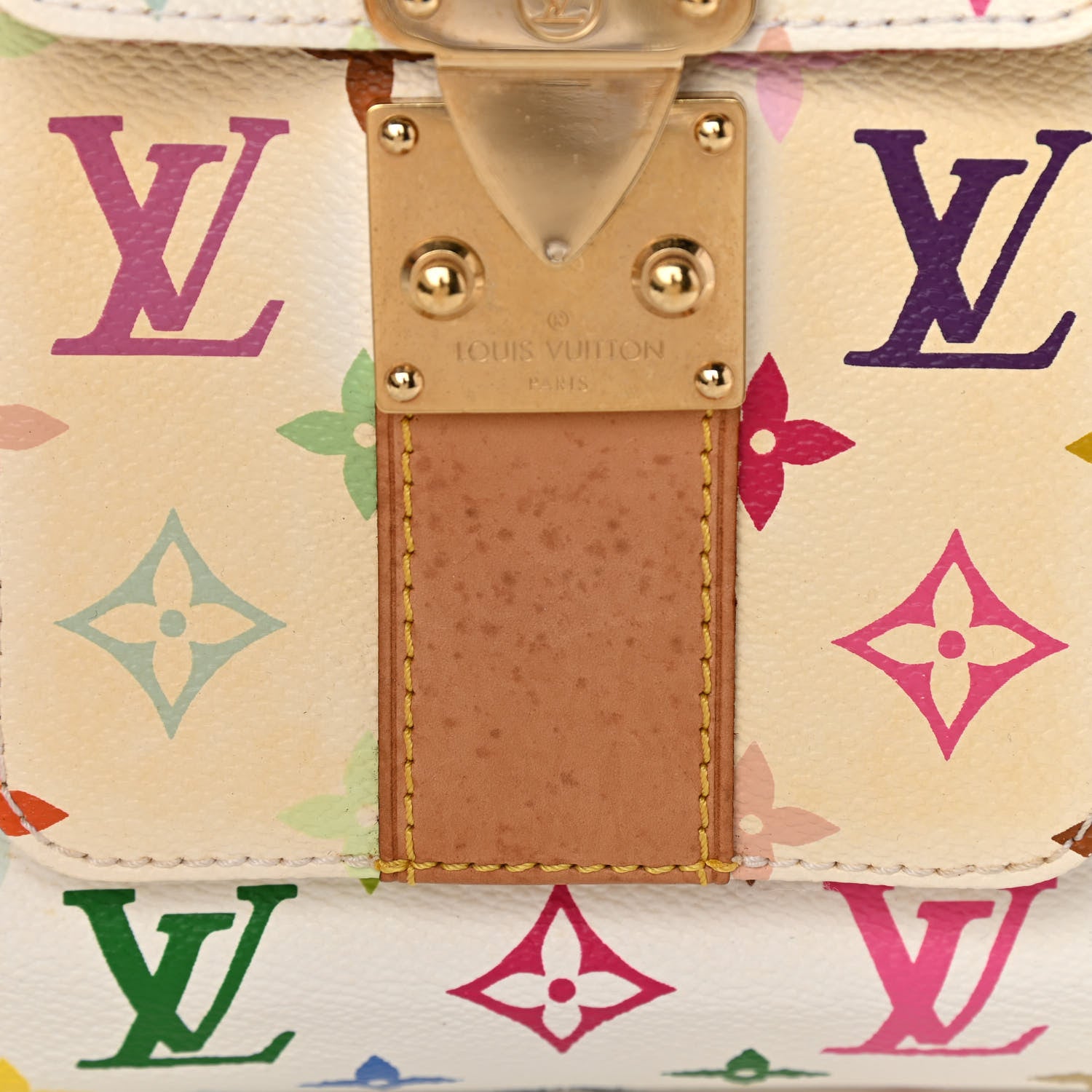 Louis Vuitton Monogram Multicolor Speedy 30 White 11 of 14