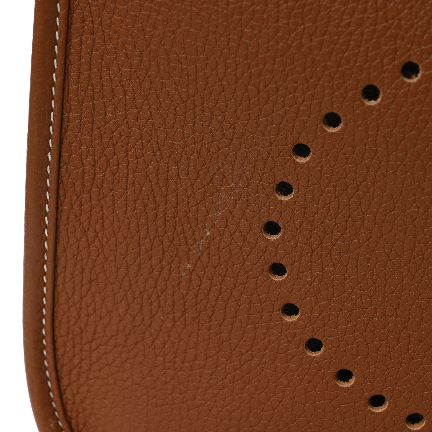 Hermes Taurillon Clemence Evelyne III PM Gold 9 of 10