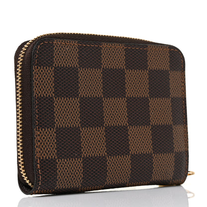 Louis Vuitton Damier Ebene Zippy Coin Purse 3 of 8