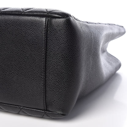 Chanel Caviar Quilted Grand Shopping Tote GST Black 9 of 13