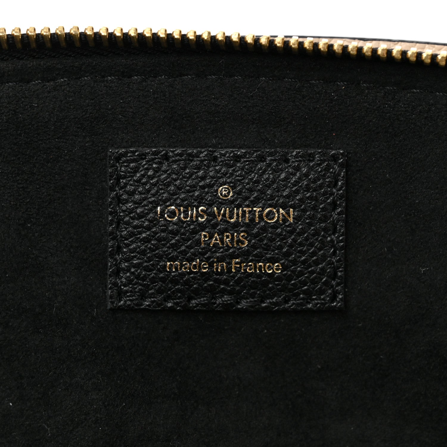 Louis Vuitton Empreinte Monogram Giant Petit Palais Black Beige 6 of 9