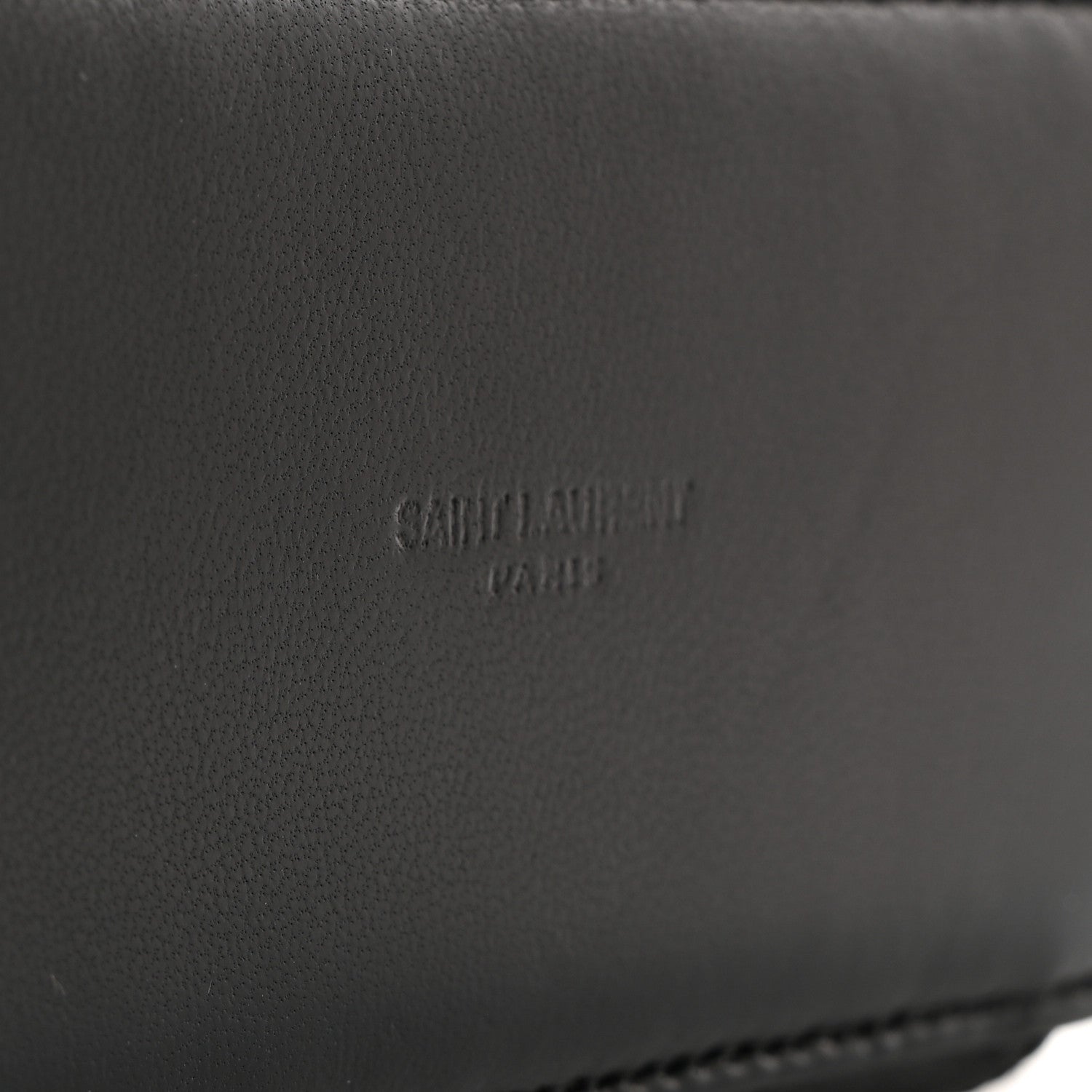 Saint Laurent Lambskin Quilted Mini Gaby Vanity Case Black 11 of 11