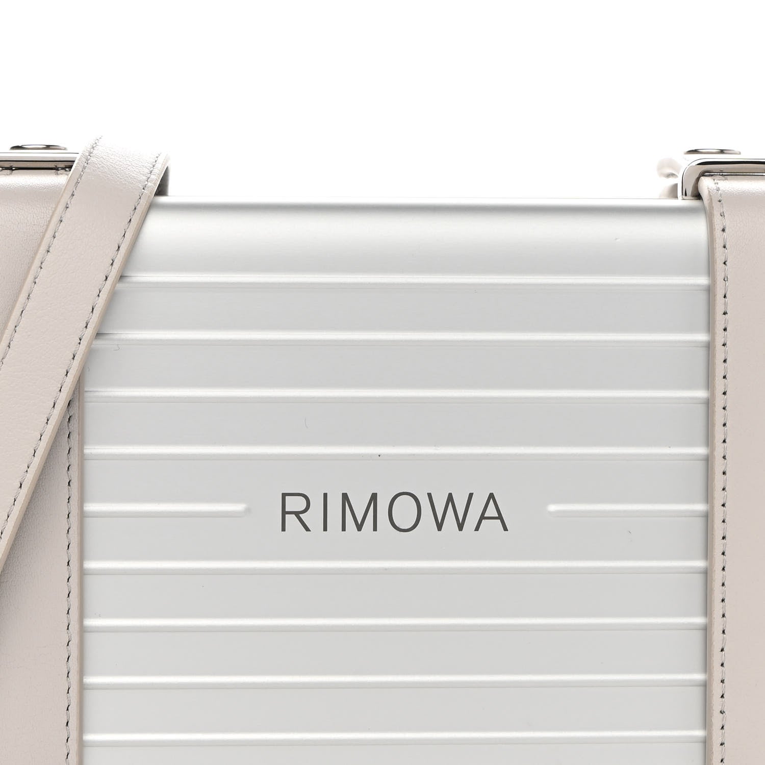 Christian Dior X RIMOWA Aluminum Personal Clutch On Strap Silver 9 of 13