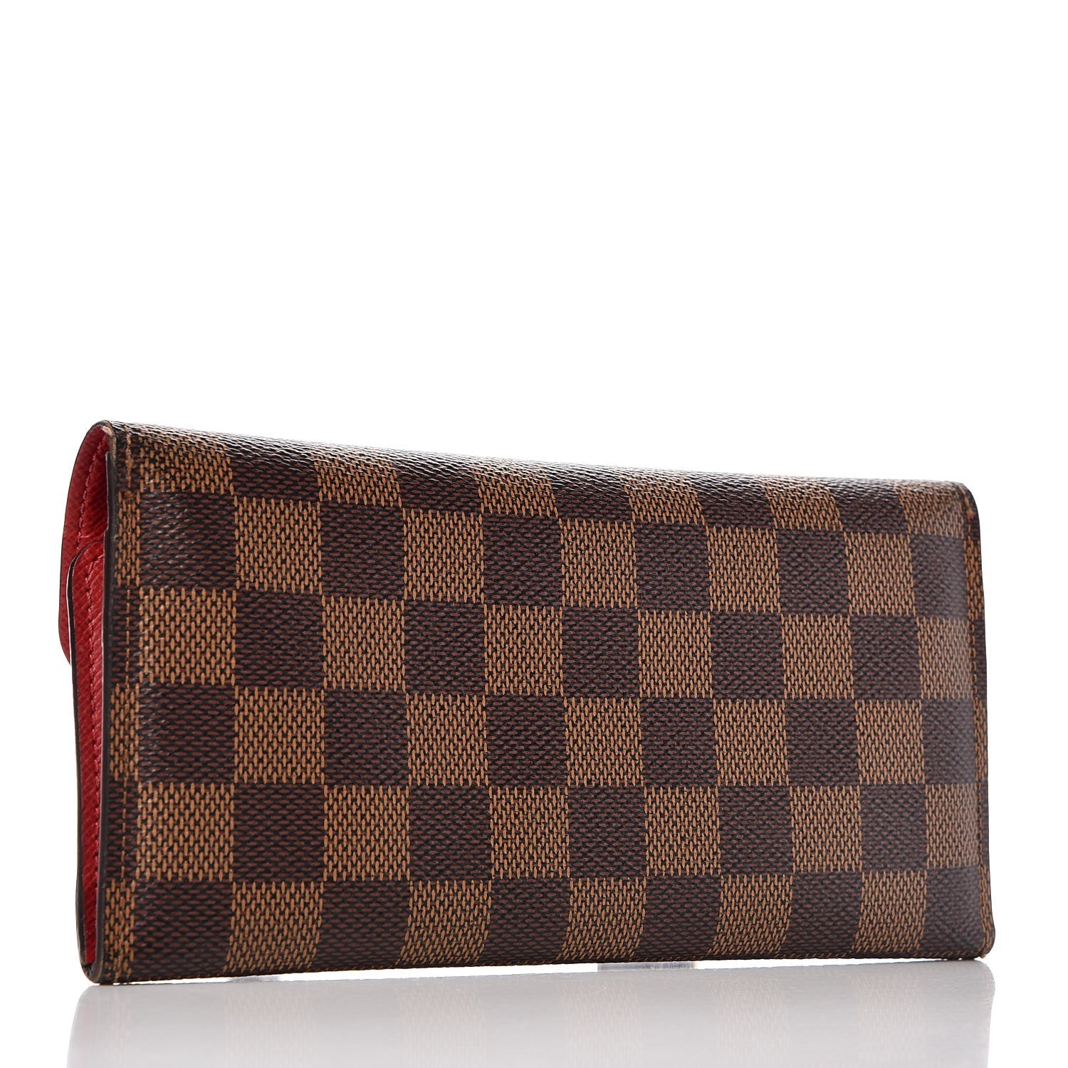 Louis Vuitton Damier Ebene Josephine Wallet Red 3 of 10