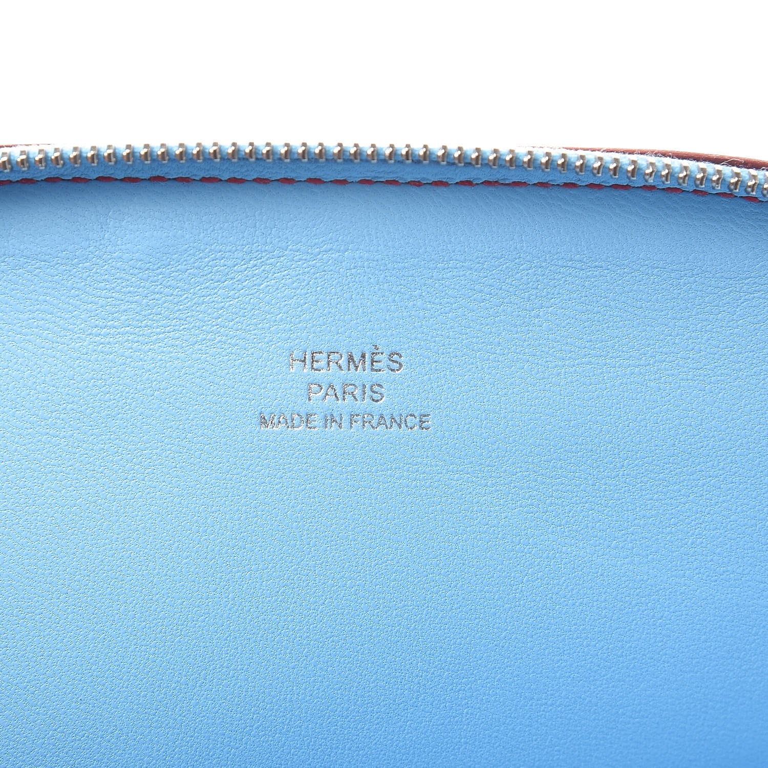 Hermes Chevre Mysore In-The-Loop-To-Go Pochette Celeste 6 of 8