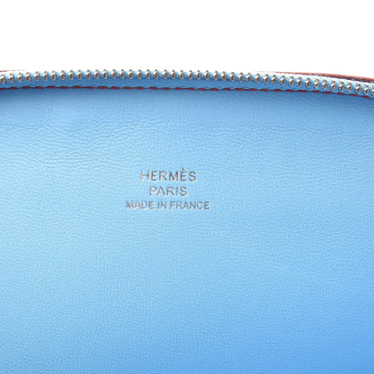 Hermes Chevre Mysore In-The-Loop-To-Go Pochette Celeste 6 of 8