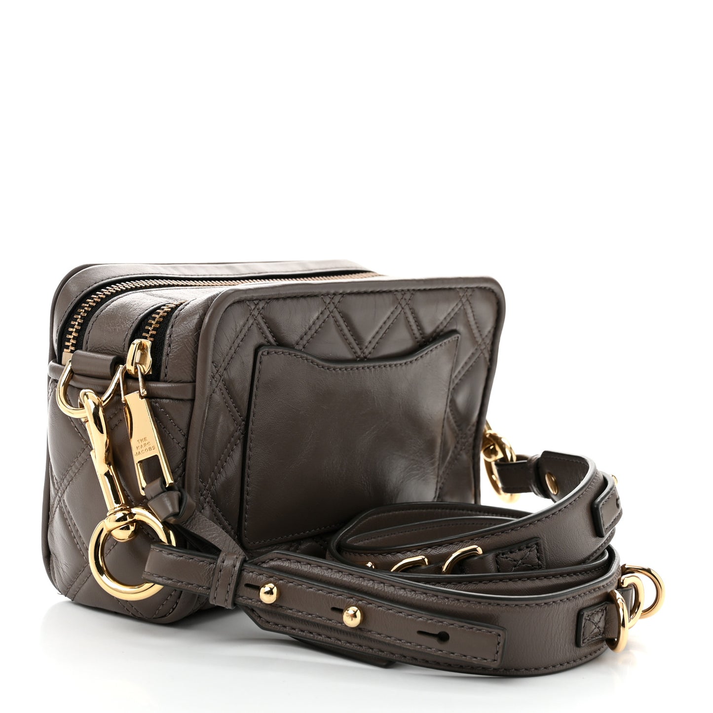 Calfskin Quilted The Softshot 21 Bag Loam Soil