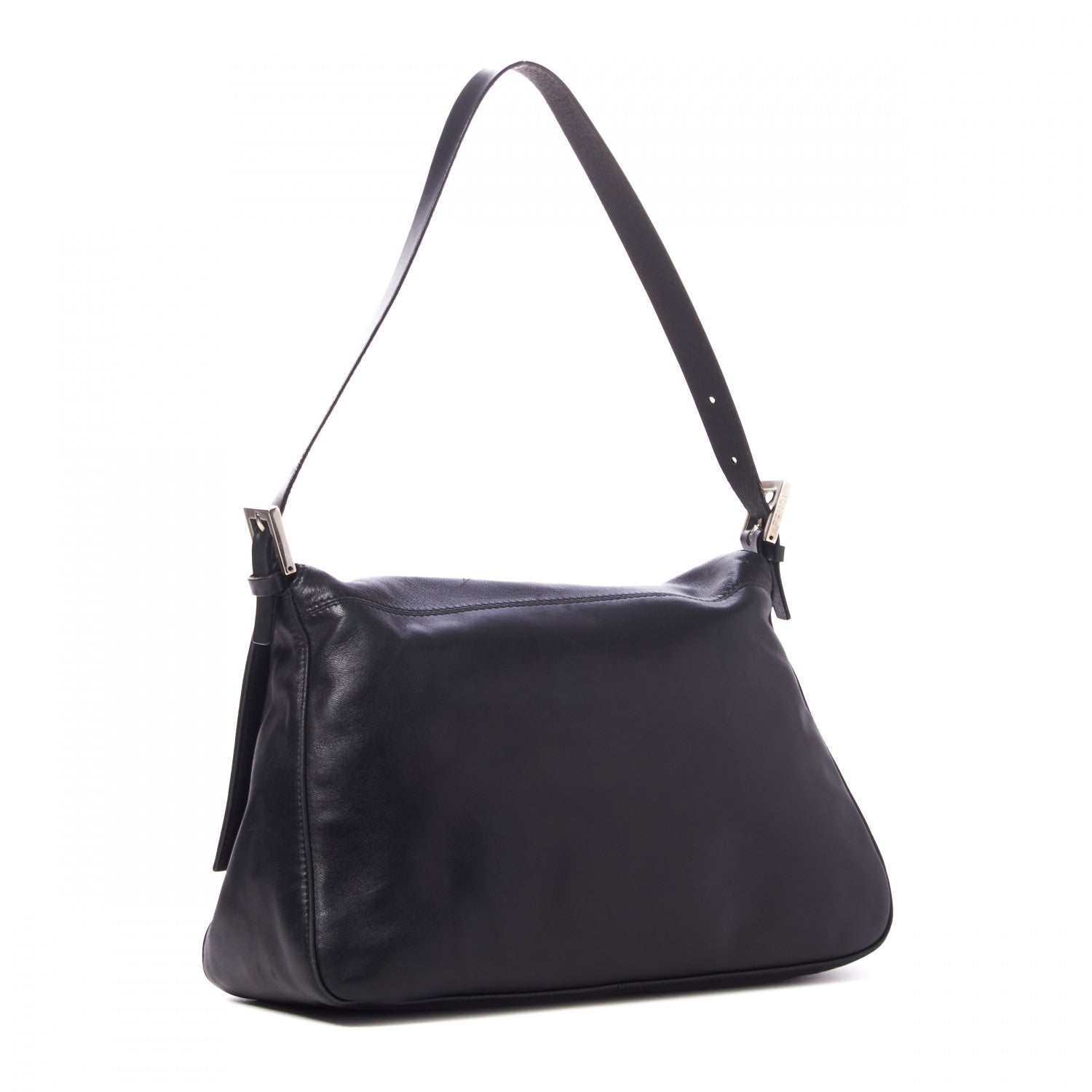 Fendi Lambskin Mama Baguette Black 2 of 8