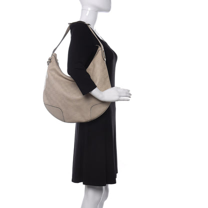 Gucci Guccissima Large Princy Hobo Off White 2 of 10
