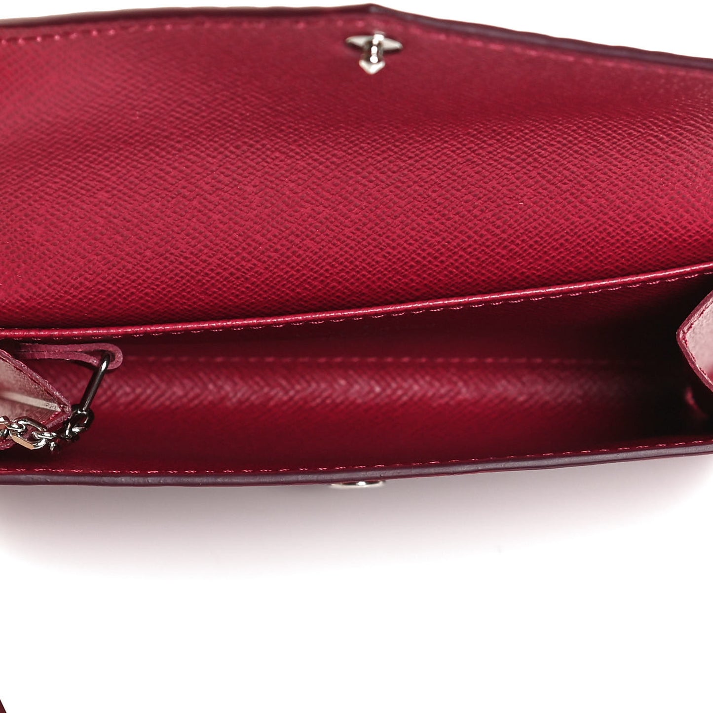 Epi Key Pouch Fuchsia