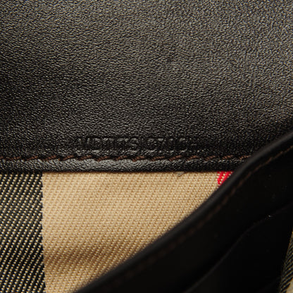 Burberry Grainy Calfskin Penrose Continental Wallet Dark Chocolate 8 of 9
