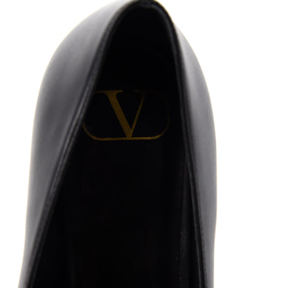 Valentino Garavani Nappa Vlogo Flats 37.5 Black 8 of 10
