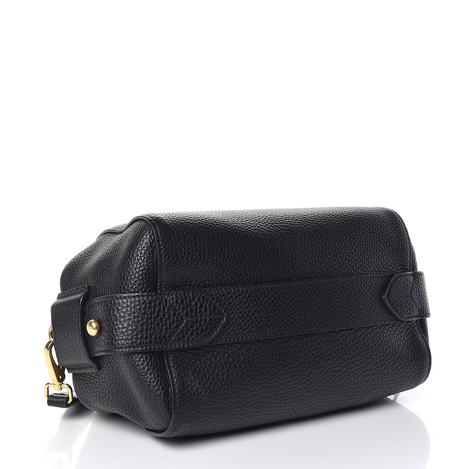 Prada Vitello Daino Satchel Black 5 of 10