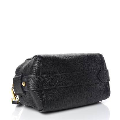 Prada Vitello Daino Satchel Black 5 of 10