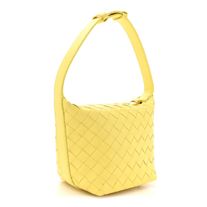 Bottega Veneta Calfskin Nappa Intrecciato Candy Wallace Sherbert 3 of 9