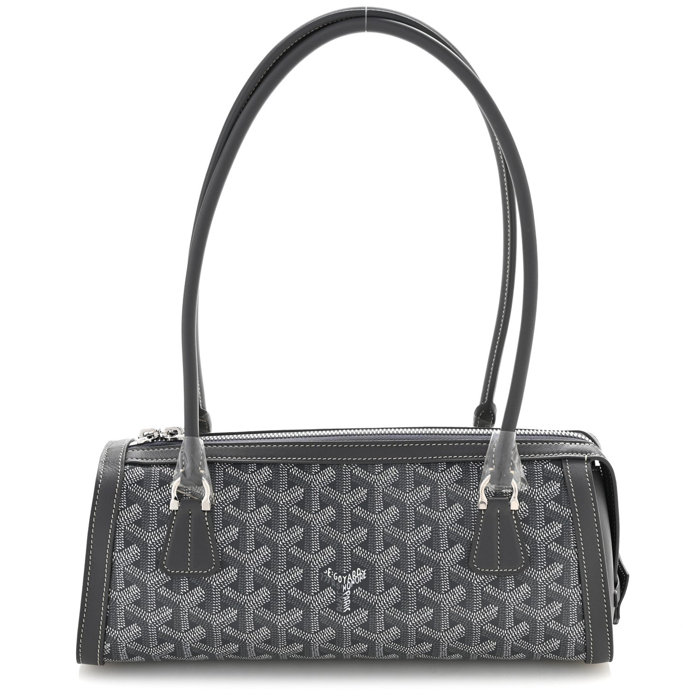 Goyardine Bonbonniere Bag Grey