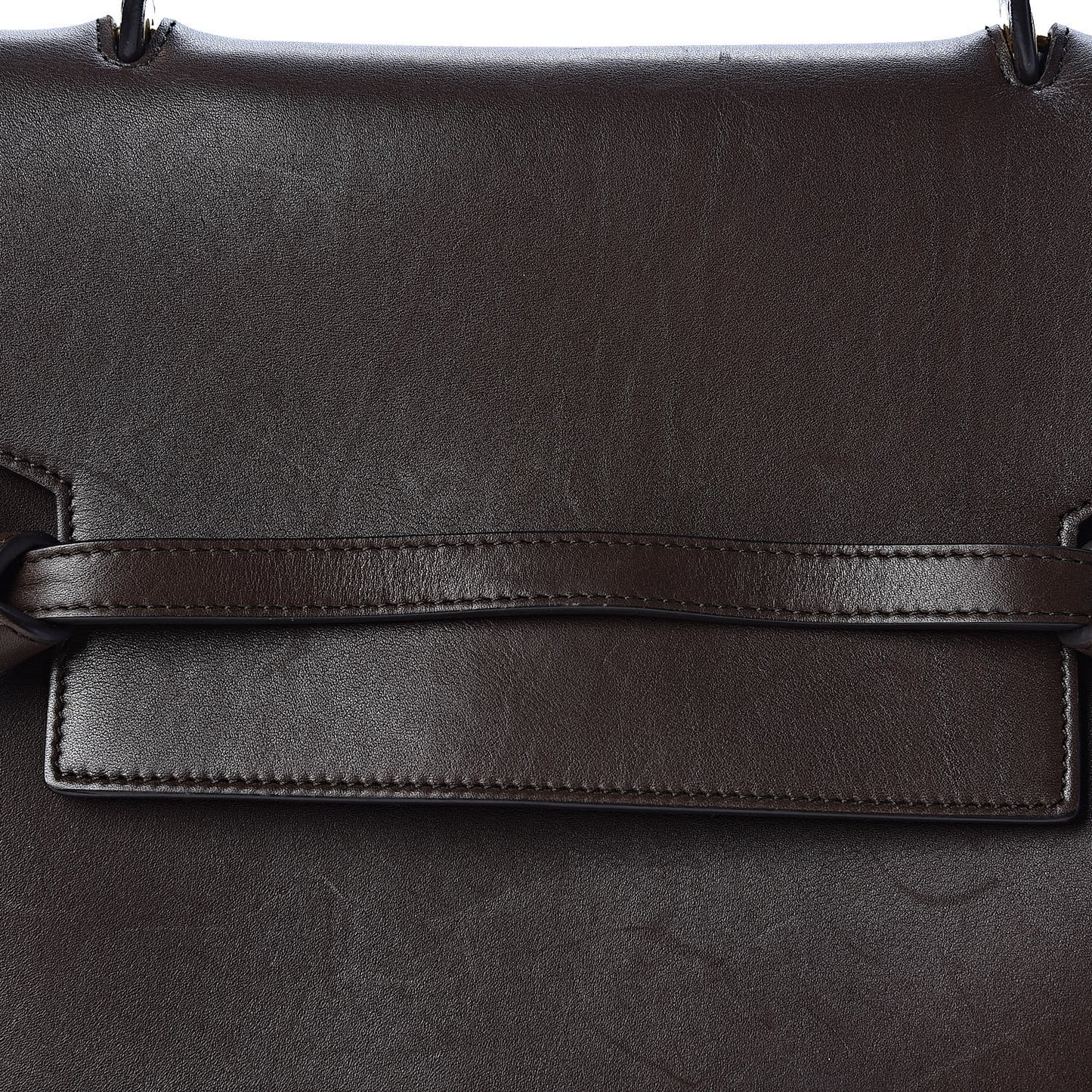 Supersoft Calfskin Mini Belt Bag Wood