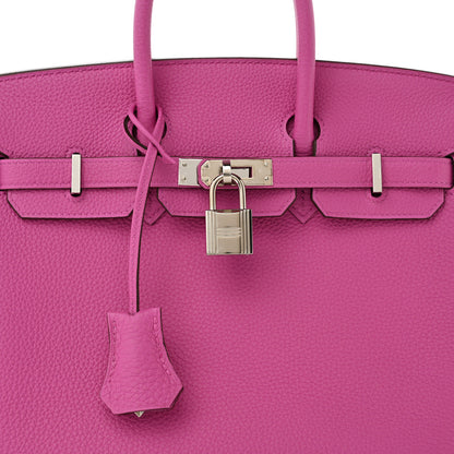 Hermes Togo Birkin 25 Magnolia 8 of 11