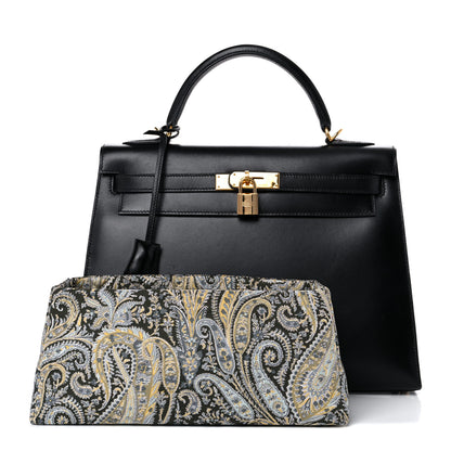 Hermes Box Kelly Sellier 32 Black 3 of 54