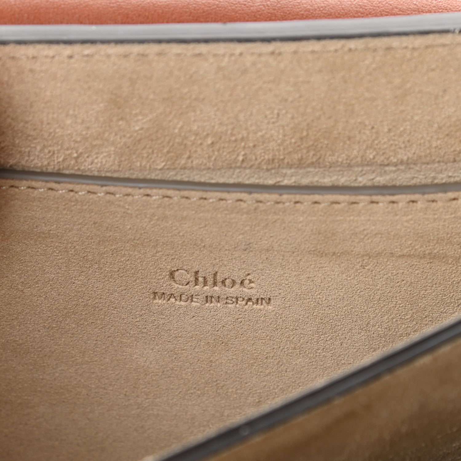 Chloe Suede Calfskin Small Faye Shoulder Bag Tobacco 6 of 17