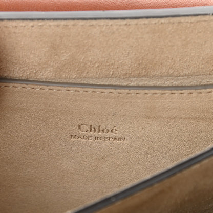 Chloe Suede Calfskin Small Faye Shoulder Bag Tobacco 6 of 17
