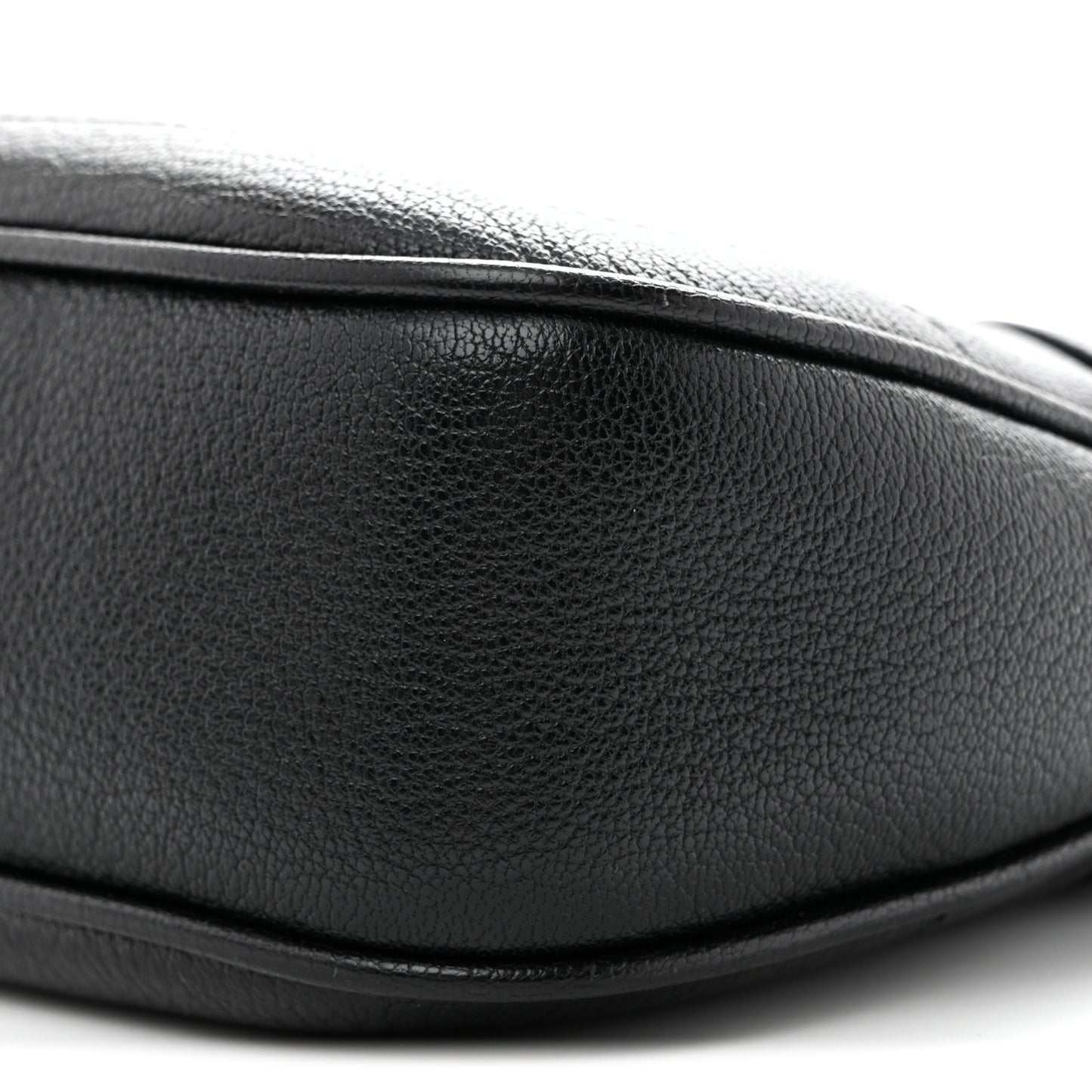 Goatskin Small Aphrodite Shoulder Bag Black