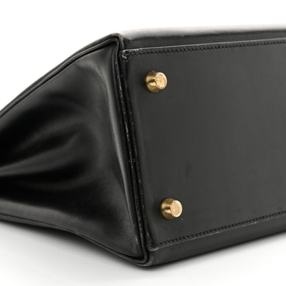 Hermes Box Kelly Retourne 32 Black 9 of 22