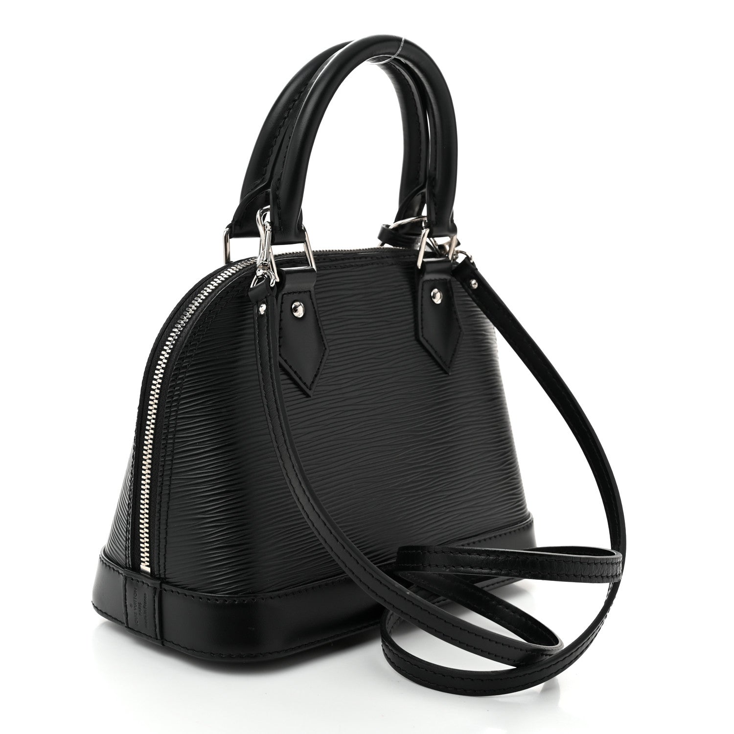 Louis Vuitton Epi Alma BB Black 3 of 13
