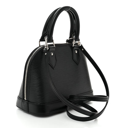 Louis Vuitton Epi Alma BB Black 3 of 13