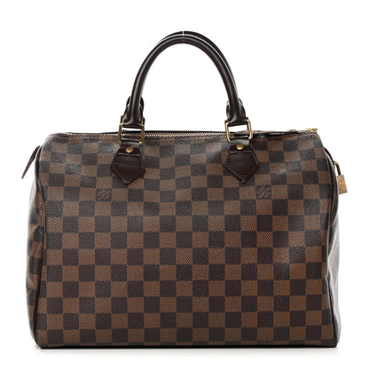 Louis Vuitton Damier Ebene Speedy 30 1 of 14