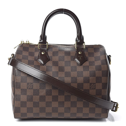 Louis Vuitton Damier Ebene Speedy Bandouliere 25 2 of 10