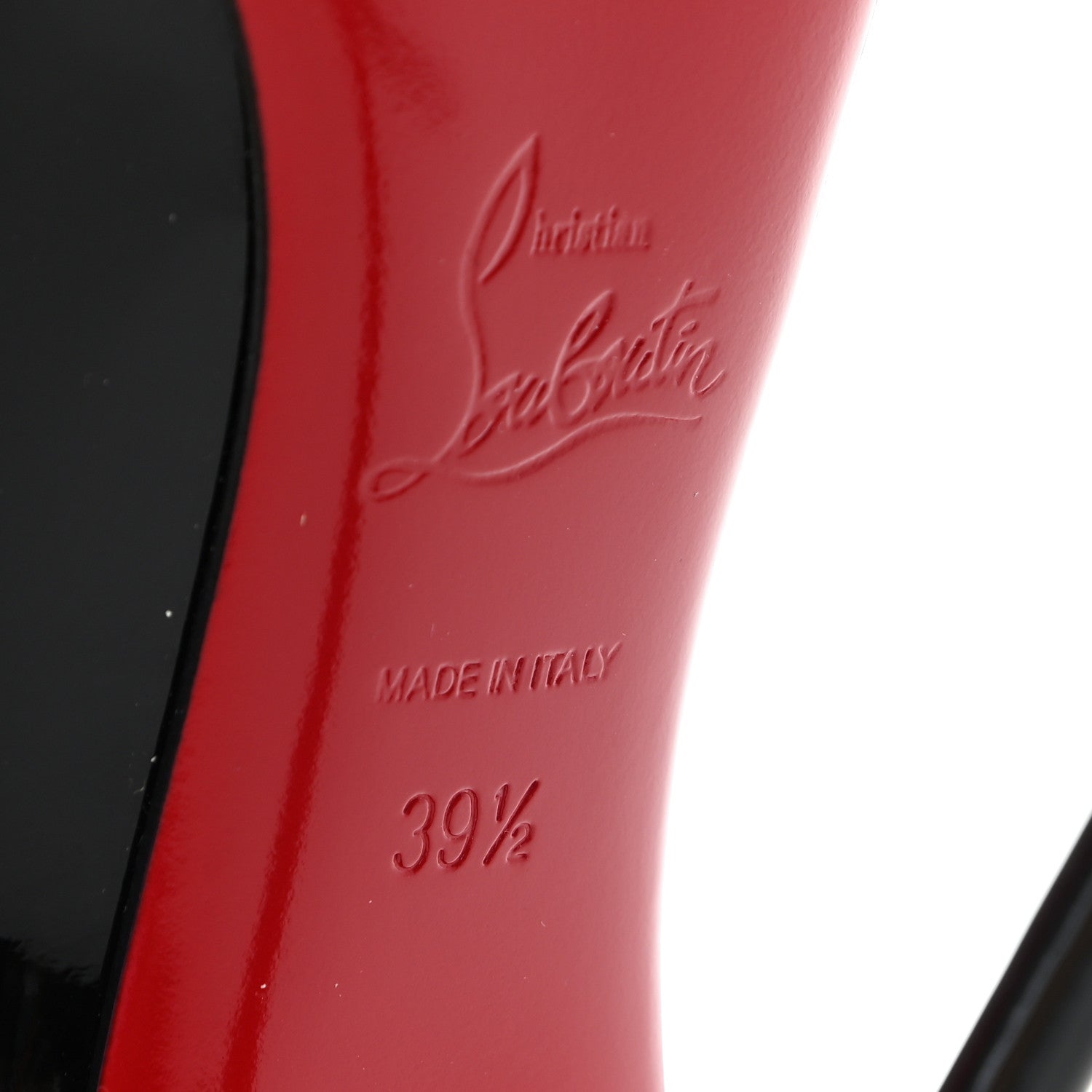 Christian Louboutin Patent So Kate 120 Pumps 39.5 Black 6 of 8