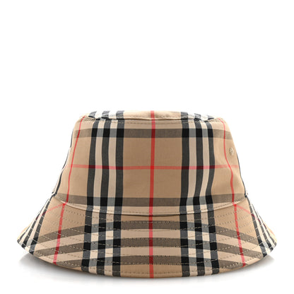 Burberry Technical Cotton Vintage Check Bucket Hat S Archive Beige 6 of 10