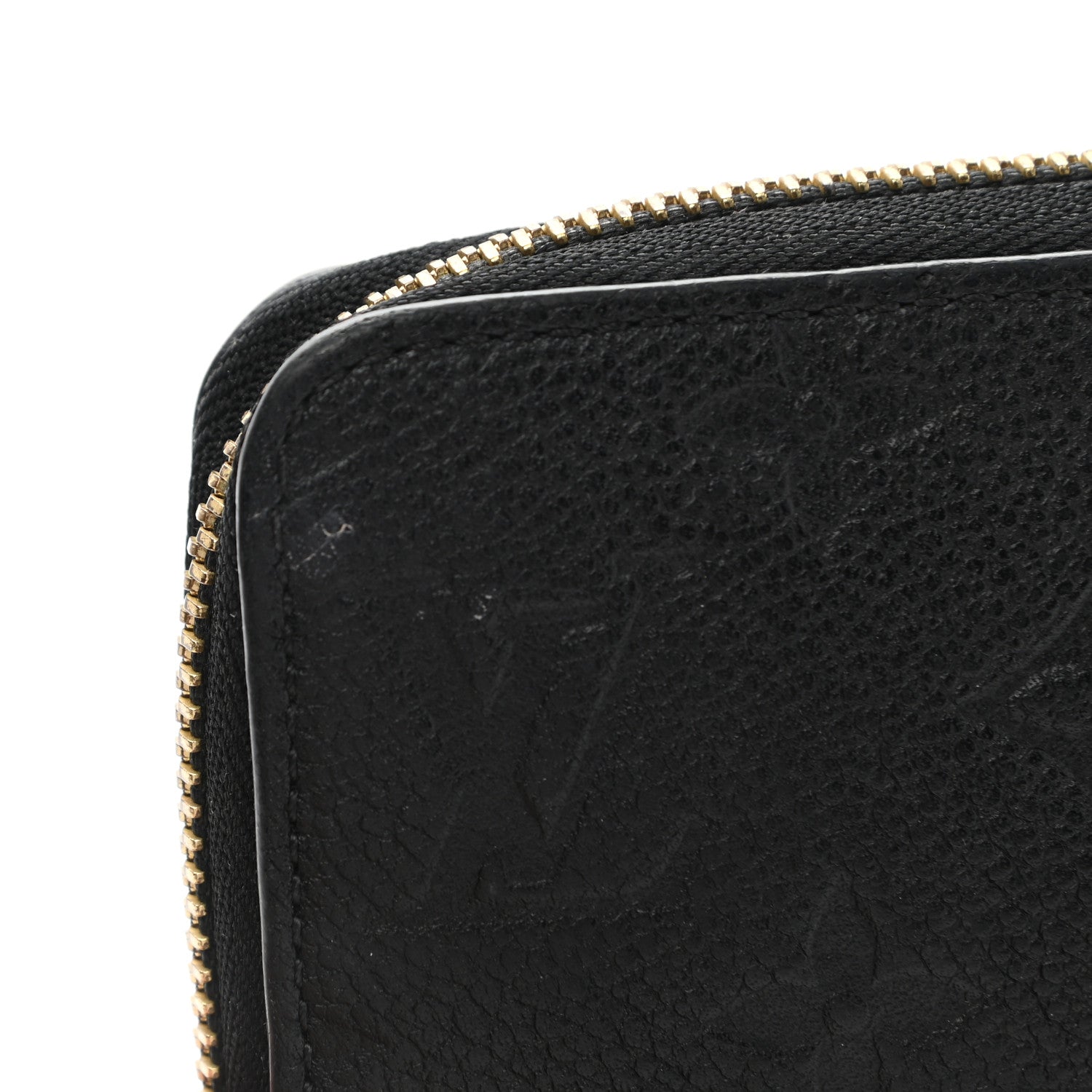 Louis Vuitton Empreinte Zippy Wallet Black 8 of 9