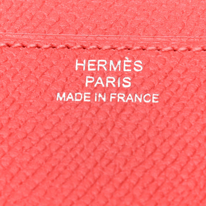 Hermes Epsom Constance Long Wallet Bougainvillea 6 of 7