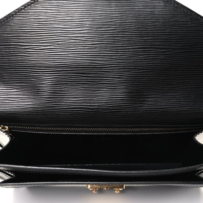 Louis Vuitton Epi Pochette Sellier Dragonne Clutch Black 4 of 4
