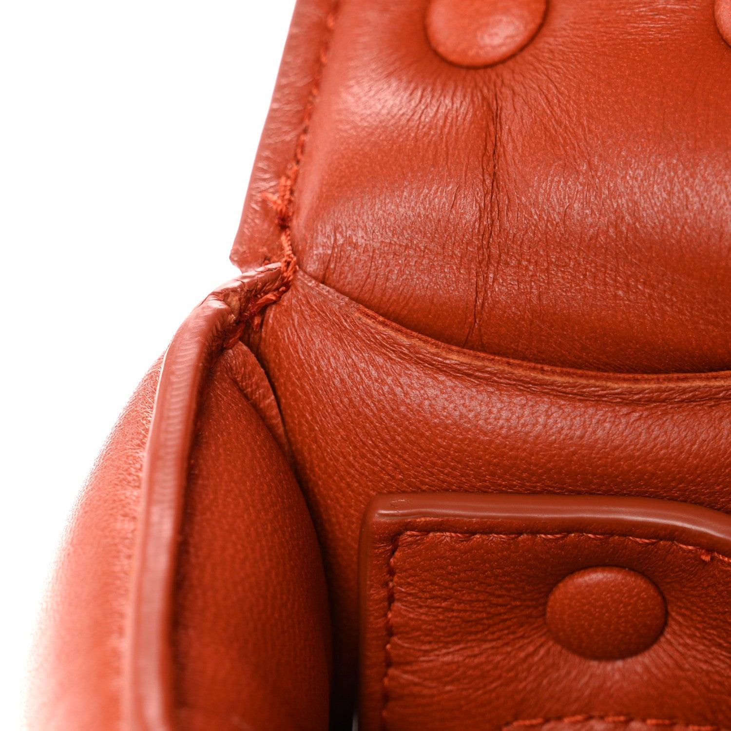 Bottega Veneta Lambskin Maxi Intreccio Padded Chain Cassette Crossbody Bag Clay 11 of 11