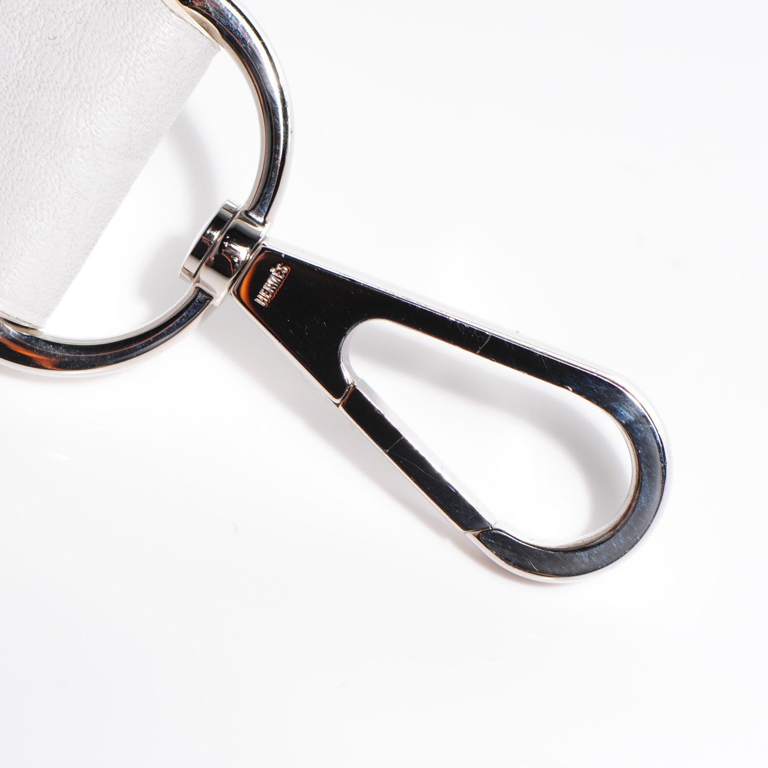 Hermes Taurillon Clemence Evelyne III GM White 6 of 15