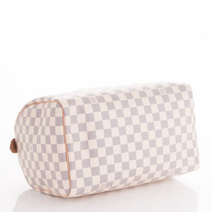 Louis Vuitton Damier Azur Speedy 30 4 of 7